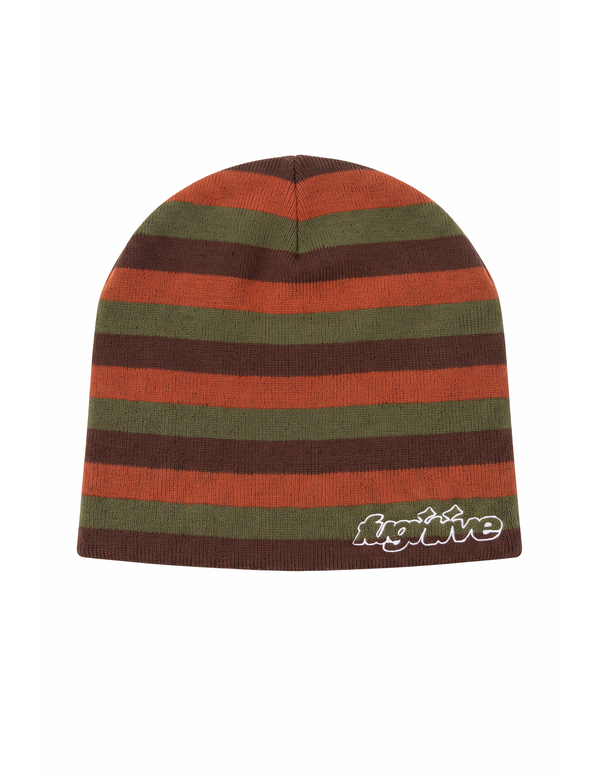 fall logo knit beanie