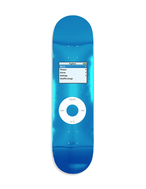 blue steel ipod board (pre-order)