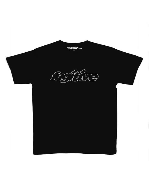 logo shirt black
